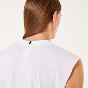 Ellipse Sun Tank - White