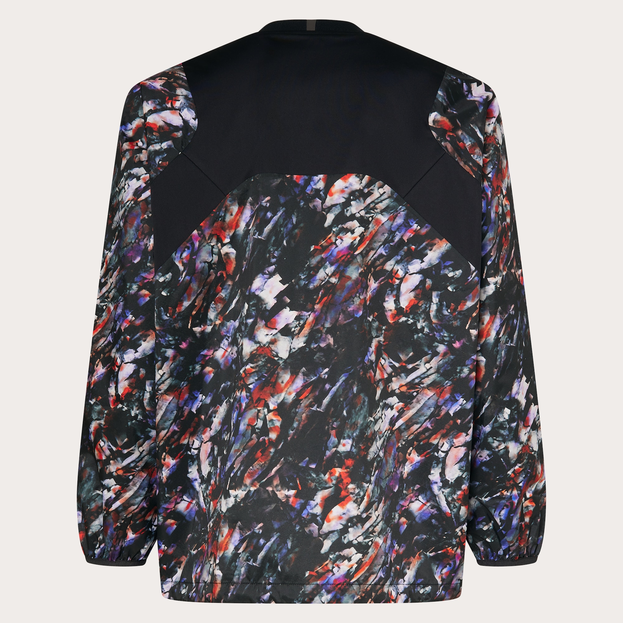 オークリー Striking Wind Mesh LS Pullover 6.0 Black Print