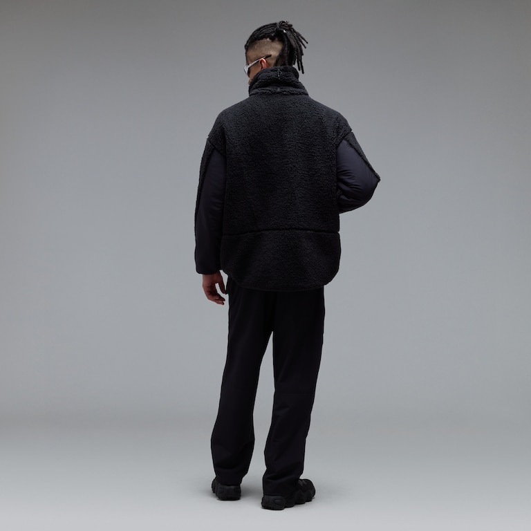 Snowdrift Qtr Zip Sherpa - Pitch Black
