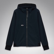 Skull O-Blades Hoodie Jacket - Pitch Black