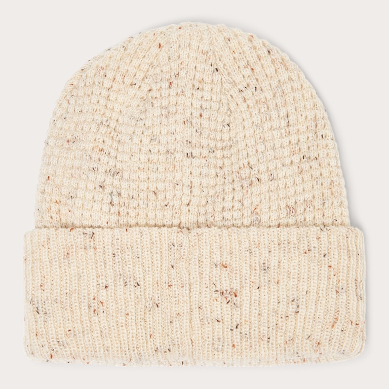 Ellipse Patch Waffle Beanie - Mist