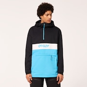 Tnp Nose Grab Softshell Hoodie - Black/Bright Blue