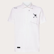 Skull Sleek Stripe Shirt 2.0 - White