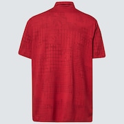 Oakley Dimension Jacquard Polo - Iron Red