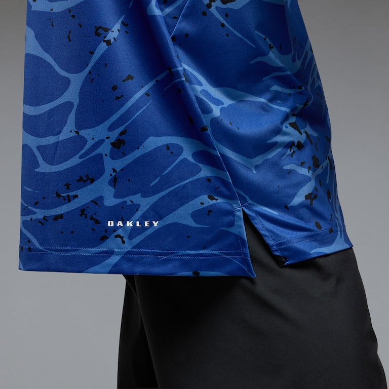 All Wave Sun Tee - Wave Allover Blue