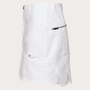 Elevate Twisted Pleats Skirt - White