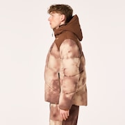 Tc Rykkinn Jacket - Brown Clouds Print