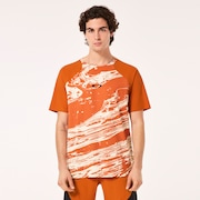 Seeker Airline SS Jersey - Duality Swirl White/Brown