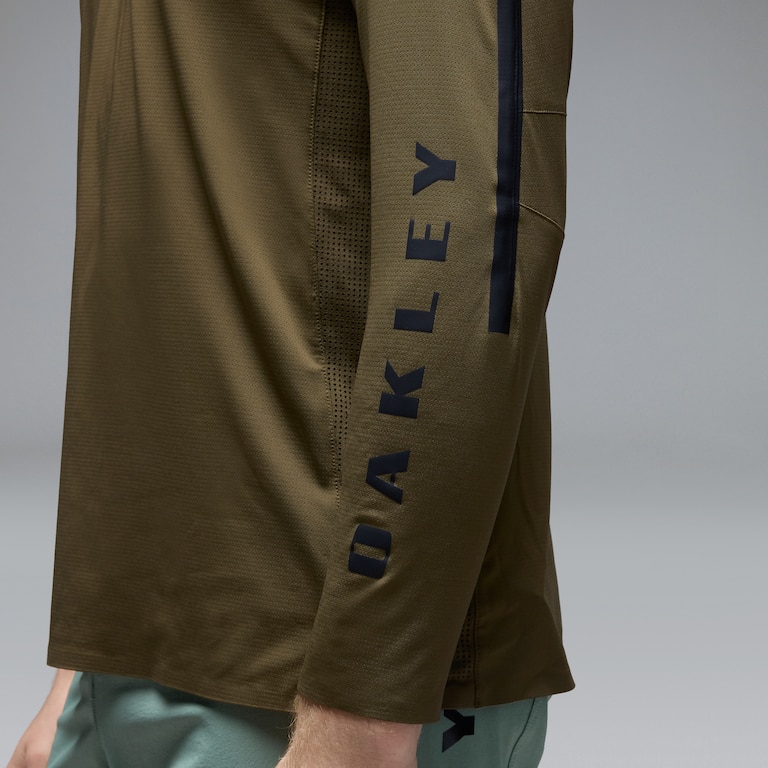 Maven Scrub Elite LS Jersey - Army Green