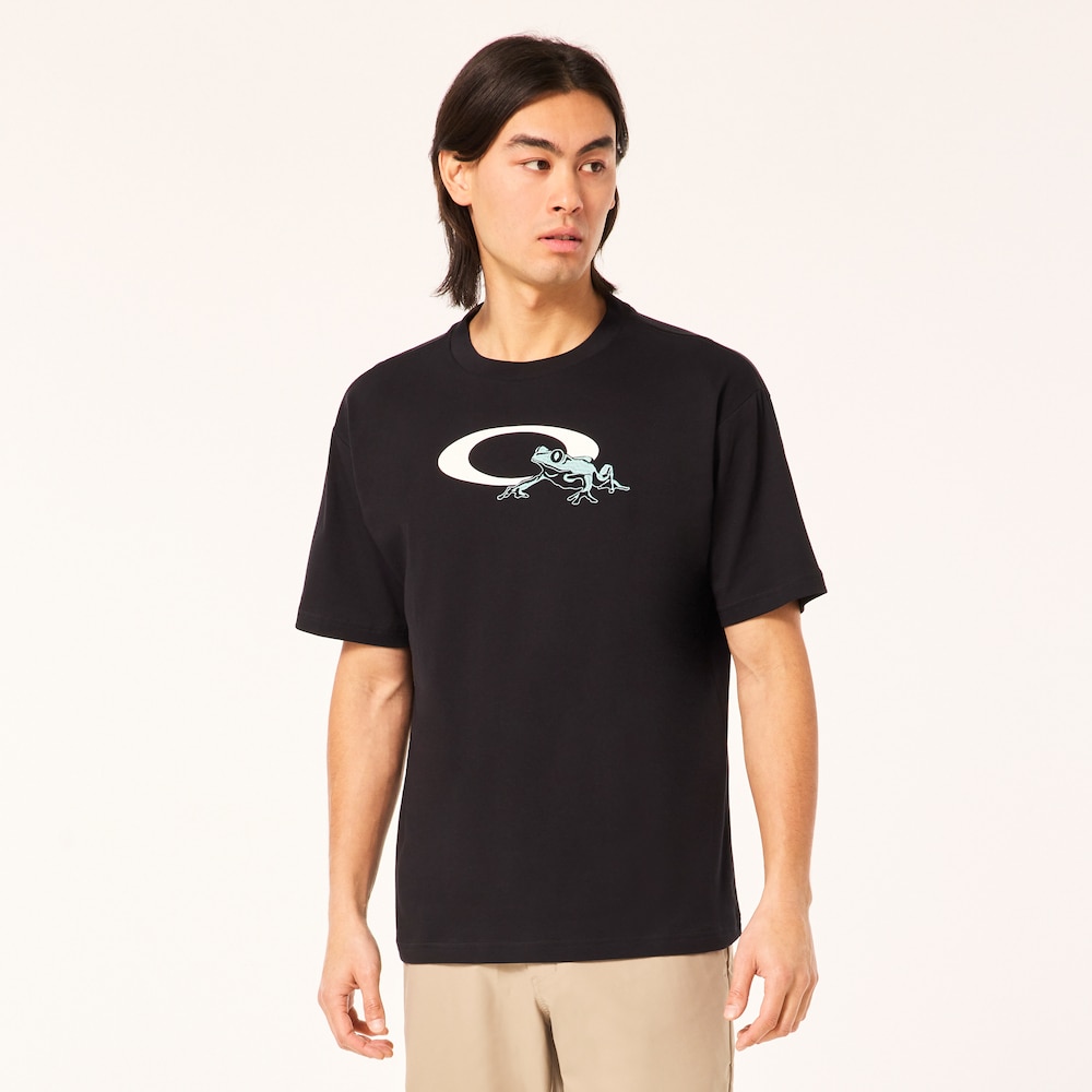 オークリー Enhance Qdc SS Tee Frog Icon 3.0 Blackout | オークリー