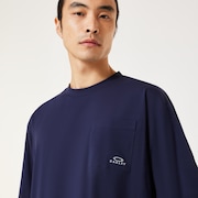 Enhance Cool Cotton Tee - Relax - Peacoat