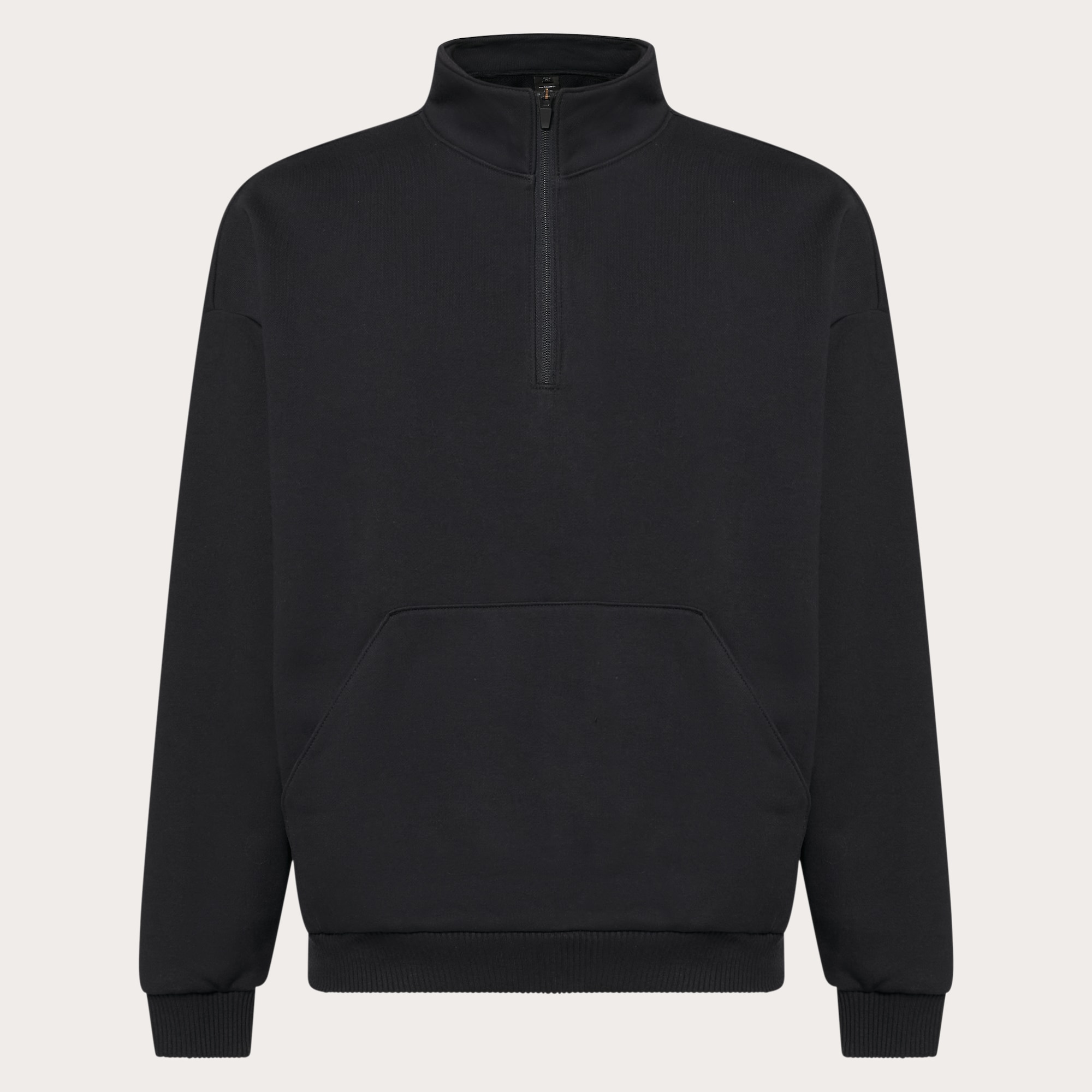 Oakley Soho 1/4 Zip Sweatshirt in Blackout | Oakley® US