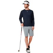 Light Knit Crewneck - Foggy Blue