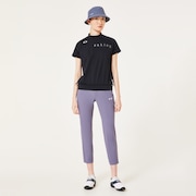 Elevate Squeeze Hem Mock - Blackout