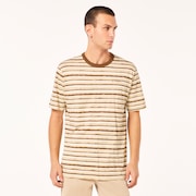 Blurrred Stripes Tee - Blurred Stripe Humus