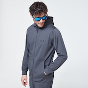 Foundational Training Hoodie FZ - Uniform Gray