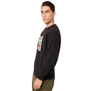 Sunglass Print Crewneck - Dark Gray Heather