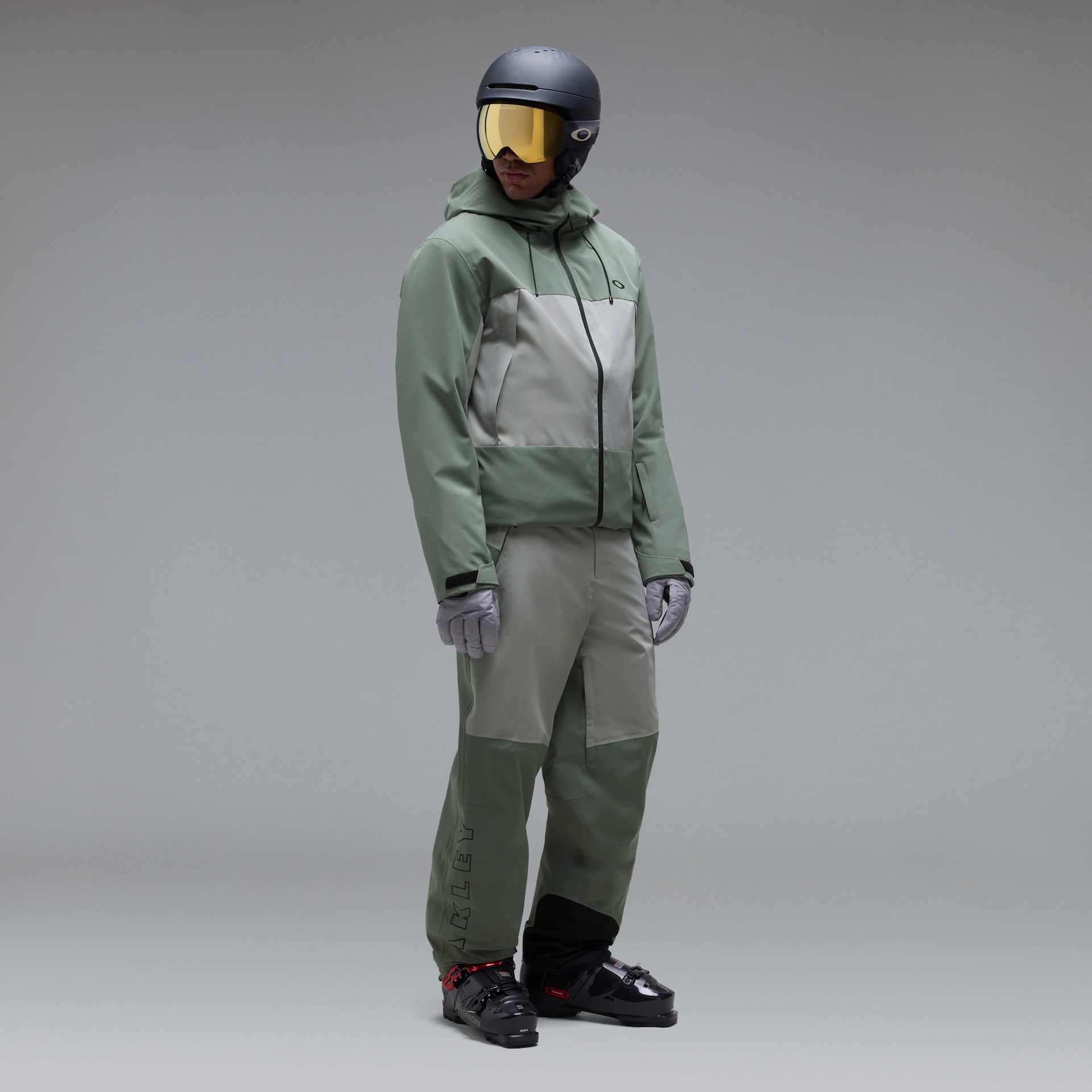 Oakley Men's Timberline Shell Pant - Aviator Green/cement Size: M