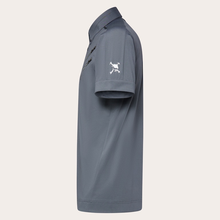 Skull Cool Stretch Claw Shirt - Pitch Black