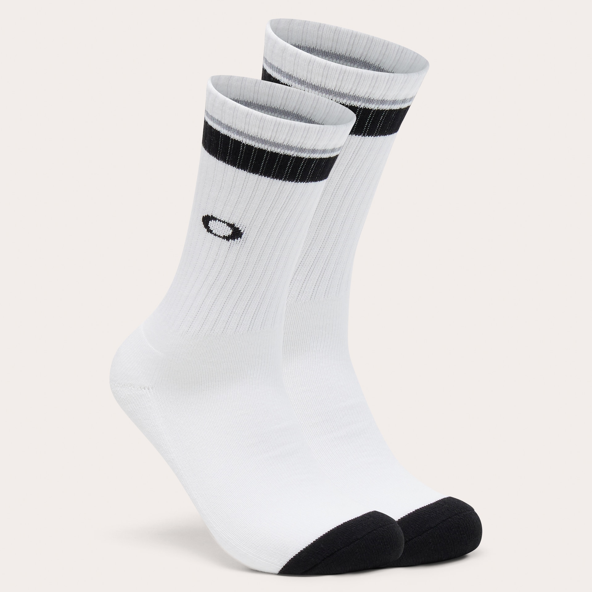 Oakley Men's Essential Socks (3 Pcs) - White/black Size: M