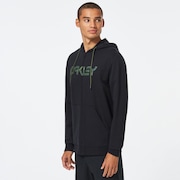 Teddy Full Zip Hoodie - Black/Core Camo