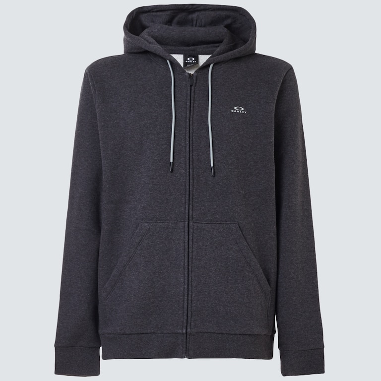 Relax Full Zip Hoodie - Dark Gray Heather