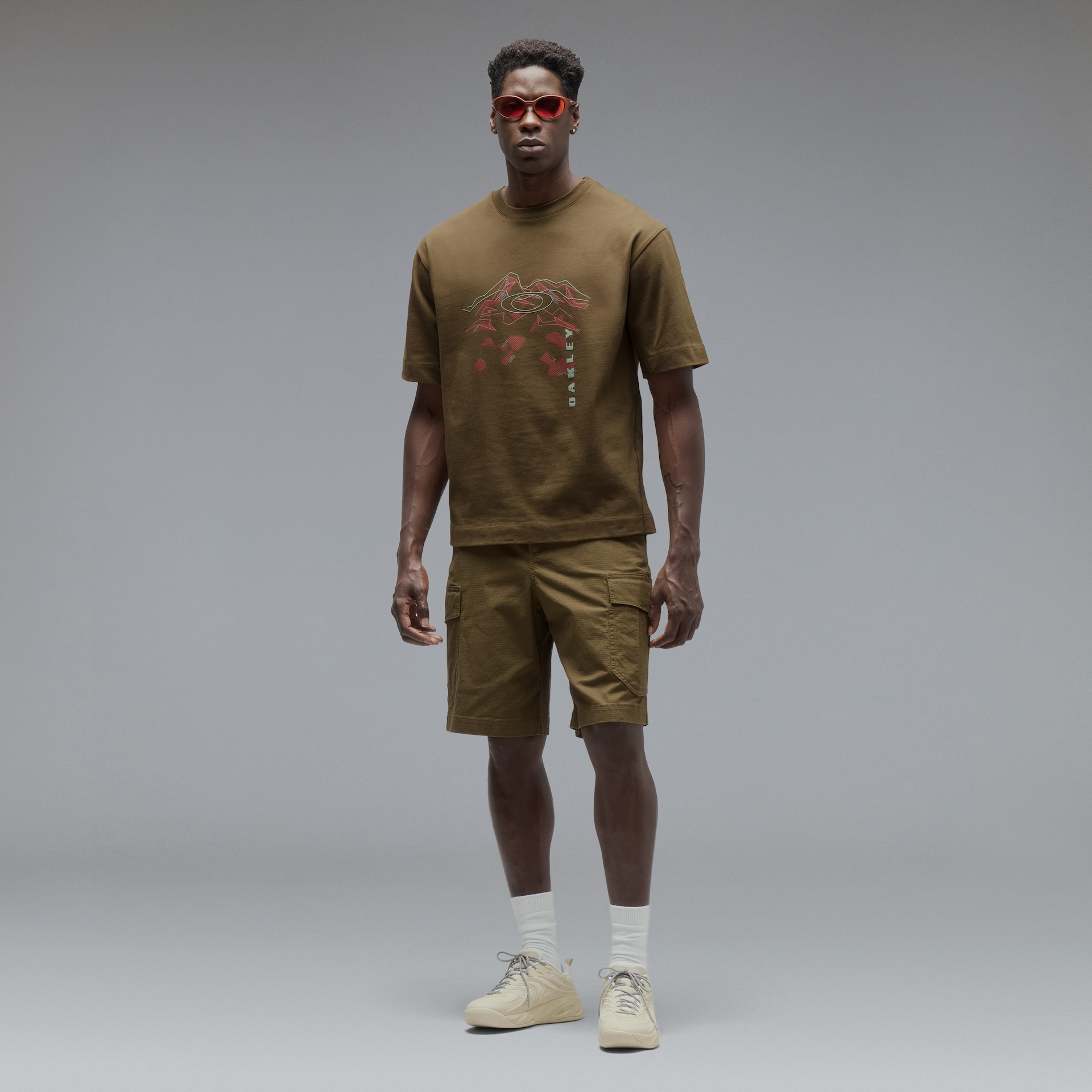オークリー Mtn Ridge Tee Army Green | オークリー公式ストア 日本