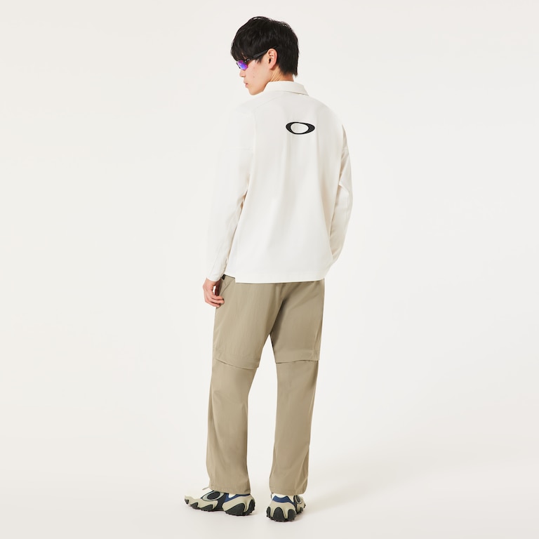 O-Sync Pack LS Undulate Shirt - Ceramic White