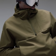 Wintertide Half Zip Hoodie - Deep Olive