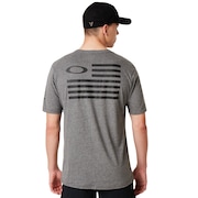 SI Oakley Flag Tee - Athletic Heather Gray