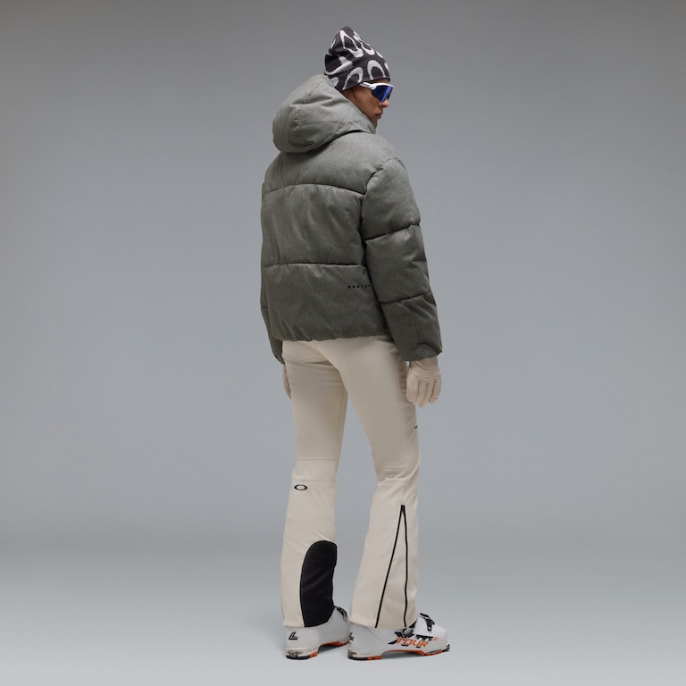 W. Icicle Cropped Jacket​ - Cement Melange