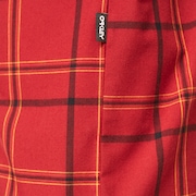 Pacific Button Down SS - Iron Red Check