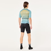 Endurance Dazzle Camo Jersey - Aop Monogram Pacific Sulf