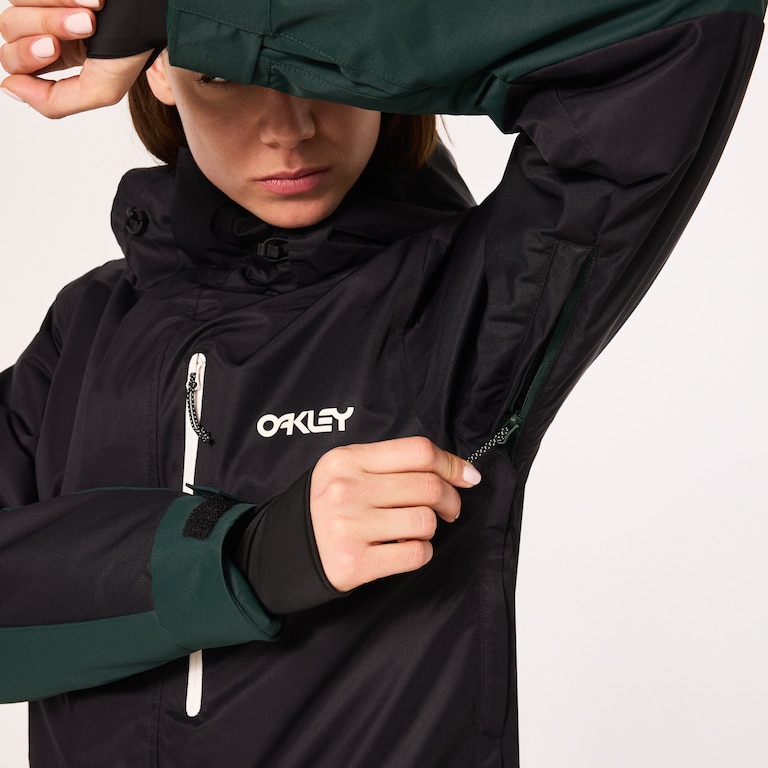 Wmns Tnp Tbt Insulated Jacket - Black/Hunter Green