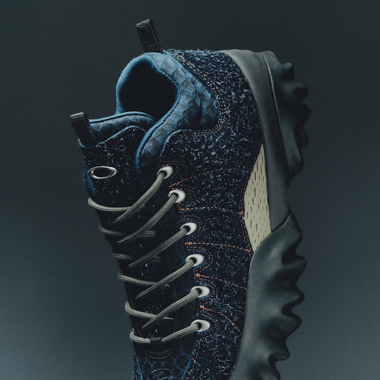 Oakley Factory Team Suede Edge Boot - Hairy Blue Graphite