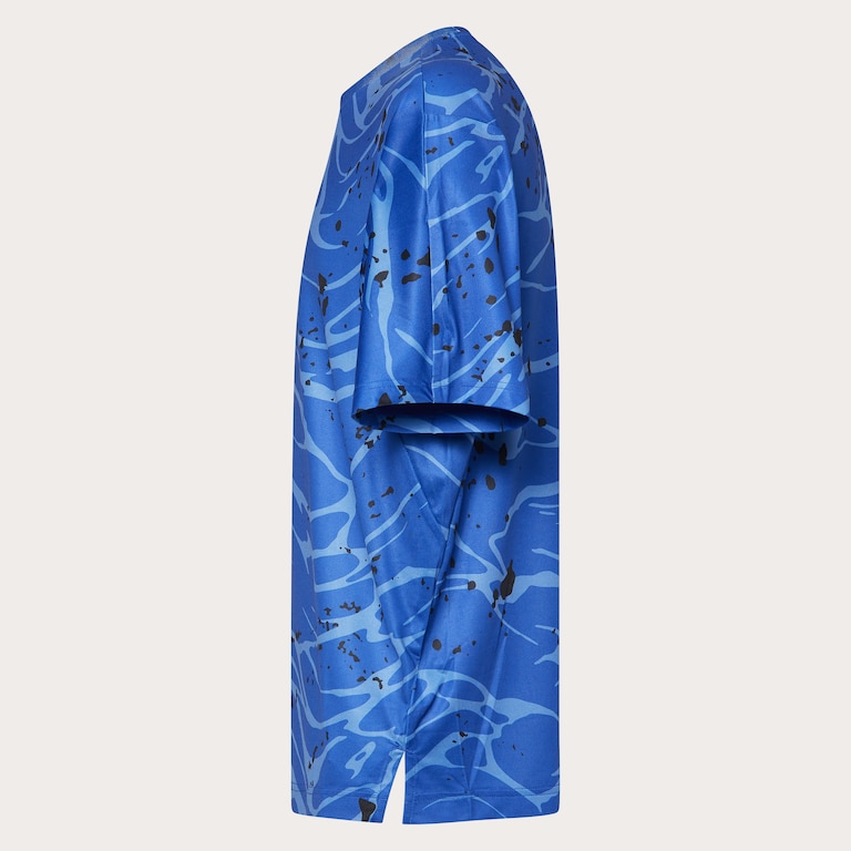 All Wave Sun Tee - Wave Allover Blue