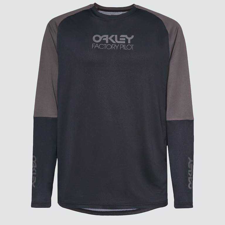 Factory Pilot Mtb LS Jersey - Black/Forged Iron