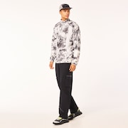 Latitude Arc Rc 1/4 Zip Fleece - Rocks Print Gray
