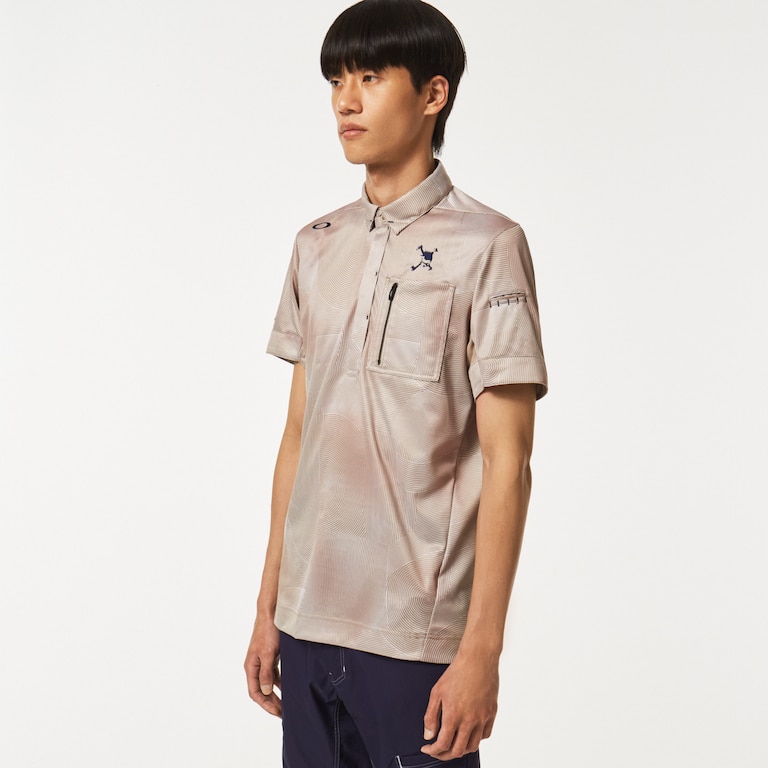 Skull Delusional Shirt - Brown Print