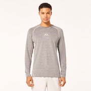 O Fit Rc LS Tee - Uniform/Lunar Heather