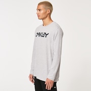 Mark II L/S Tee 2.0 - Granite Heather