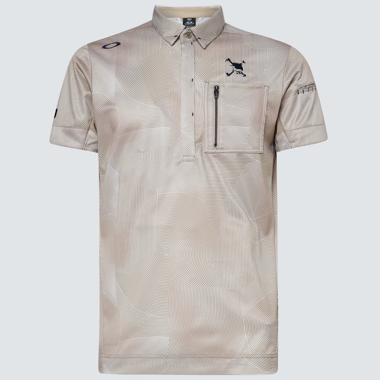 Skull Delusional Shirt - Brown Print