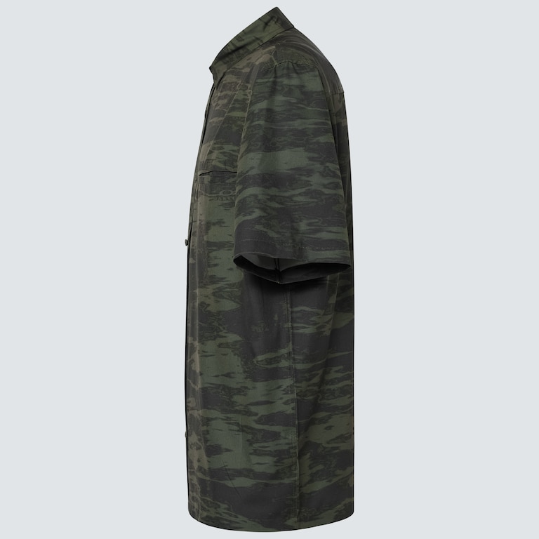 All Day  Rc Shirt - Brush Tiger Camo Green