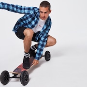 Essential Plus LT Flannel LS - Aviator Blue Check