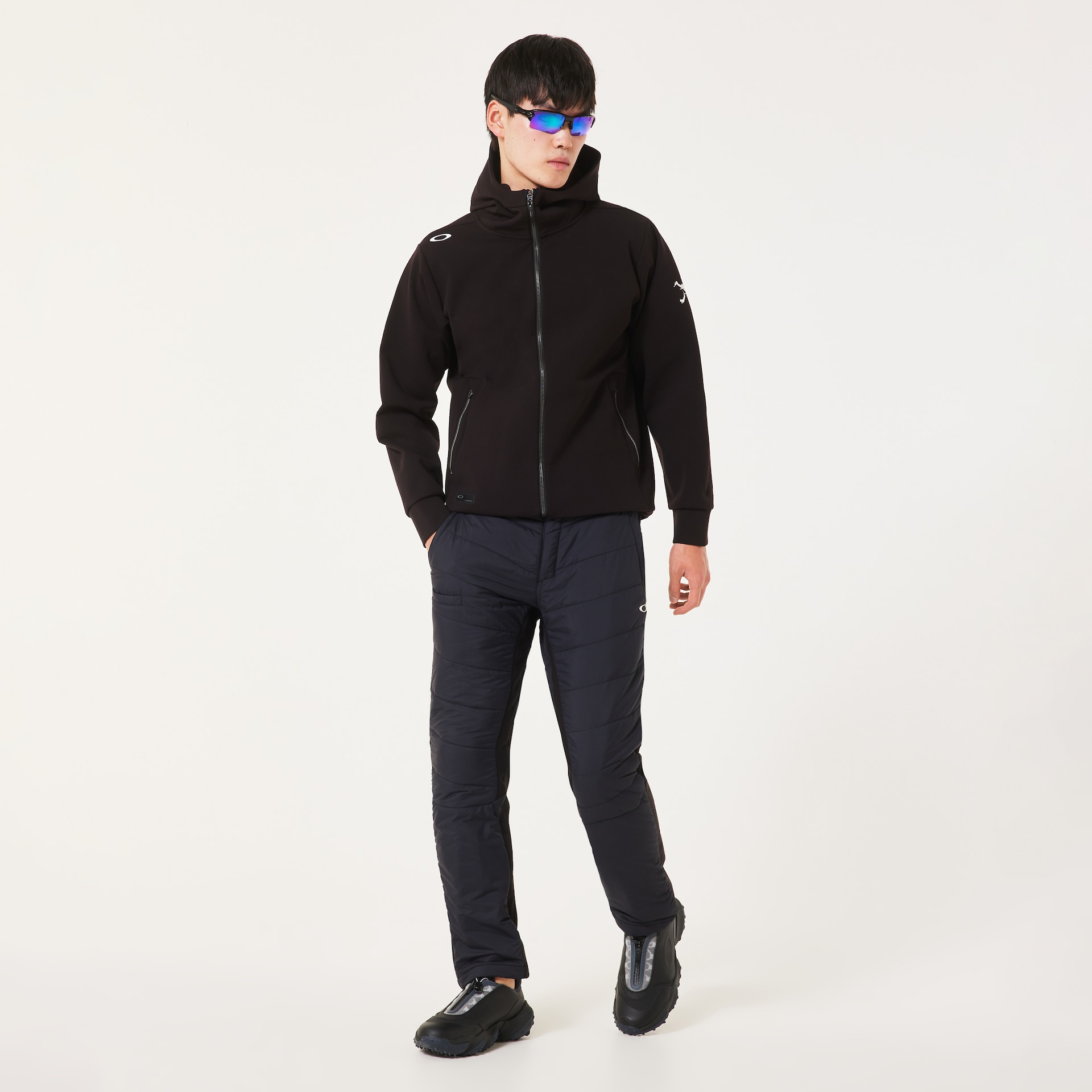 メンズウェア SKULL WATER RESISTANT JACKET 4.0 Oakley Skull Versatile Zip Hoodie 5.0 in Blackout | Oakley® JP