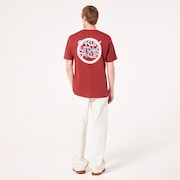 Mtl Ringed B1B Tee - Iron Red