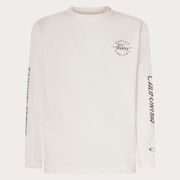 En New Retro L/S Tee Fhr 1.7 - Arctic White