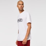 Retro Plated B1B Tee - White