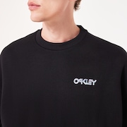 Mtl Ringed B1B Crew Sweatshirt - Blackout