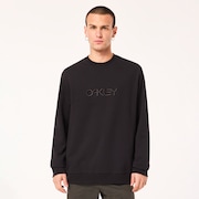 Embroidered B1B Crew Sweatshirt - Blackout